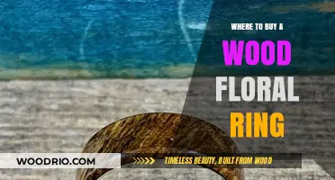 Best Places to Purchase a Stunning Wood Floral Ring