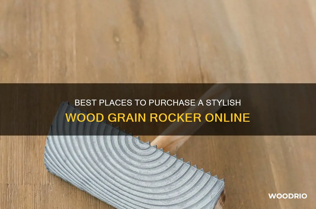 where to buy a wood grain rocker