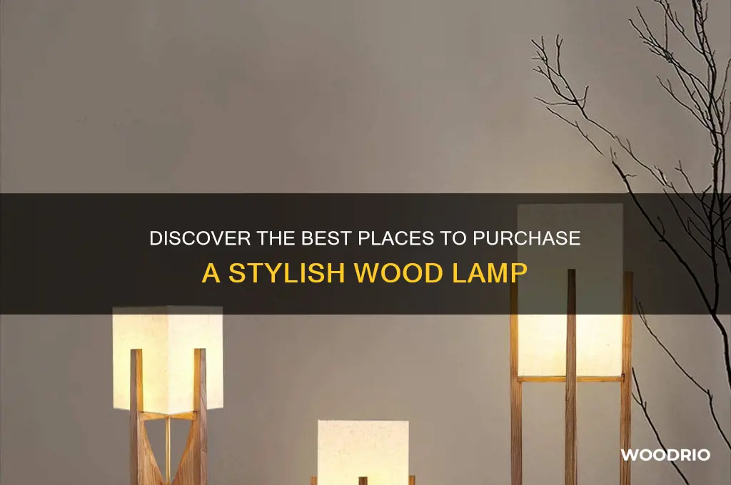 where to buy a wood lamp
