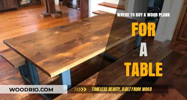 Best Places to Purchase Quality Wood Planks for Table Projects