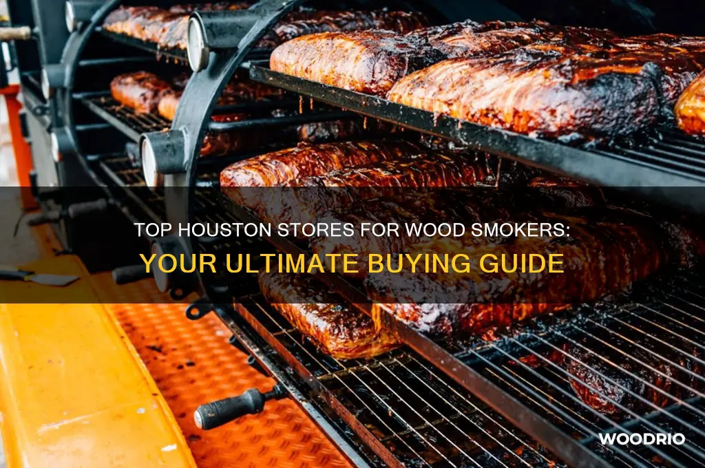 where to buy a wood smoker in houston