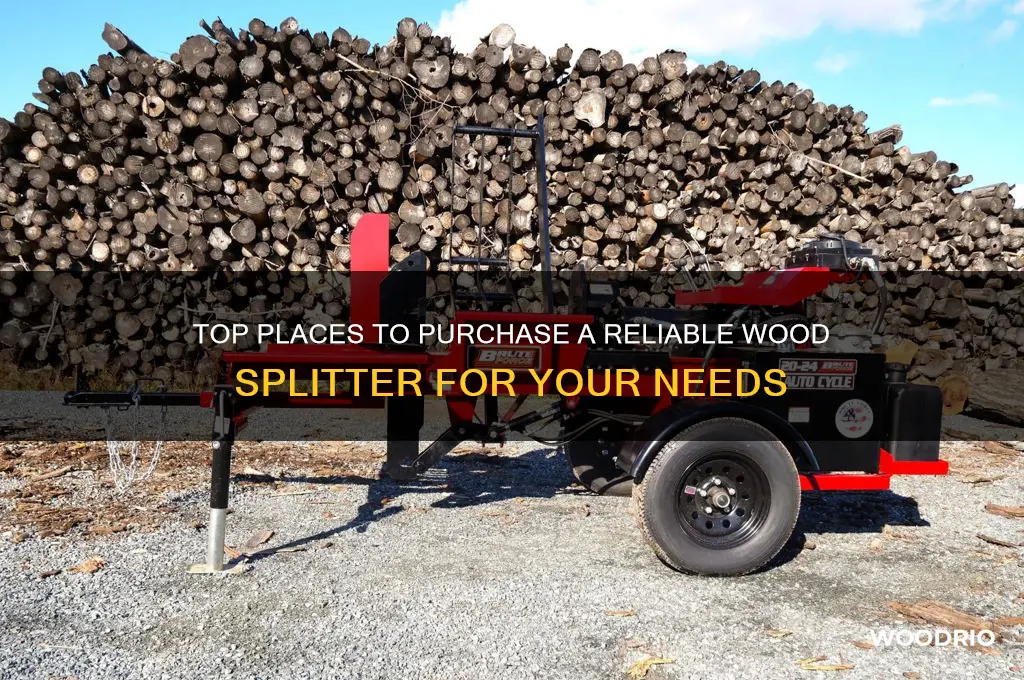 where to buy a wood splitter