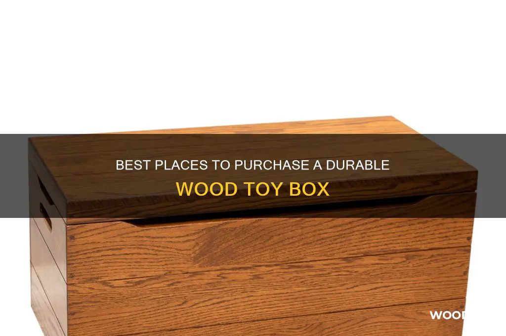 where to buy a wood toy box