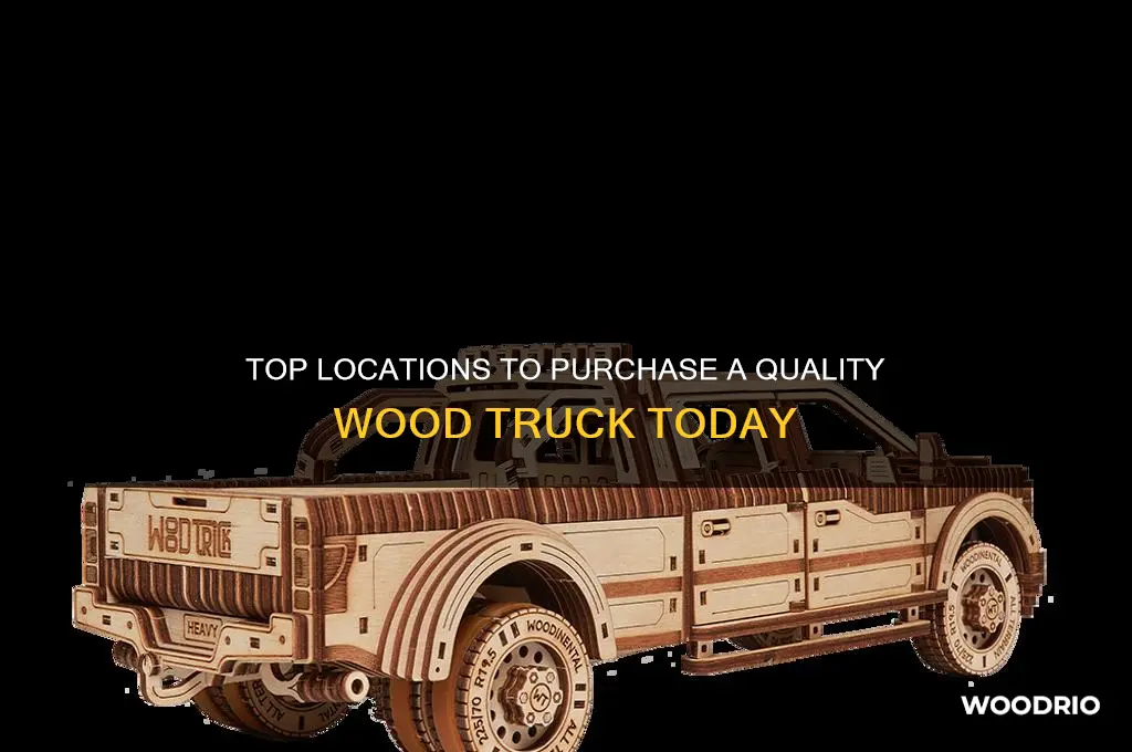 where to buy a wood truck
