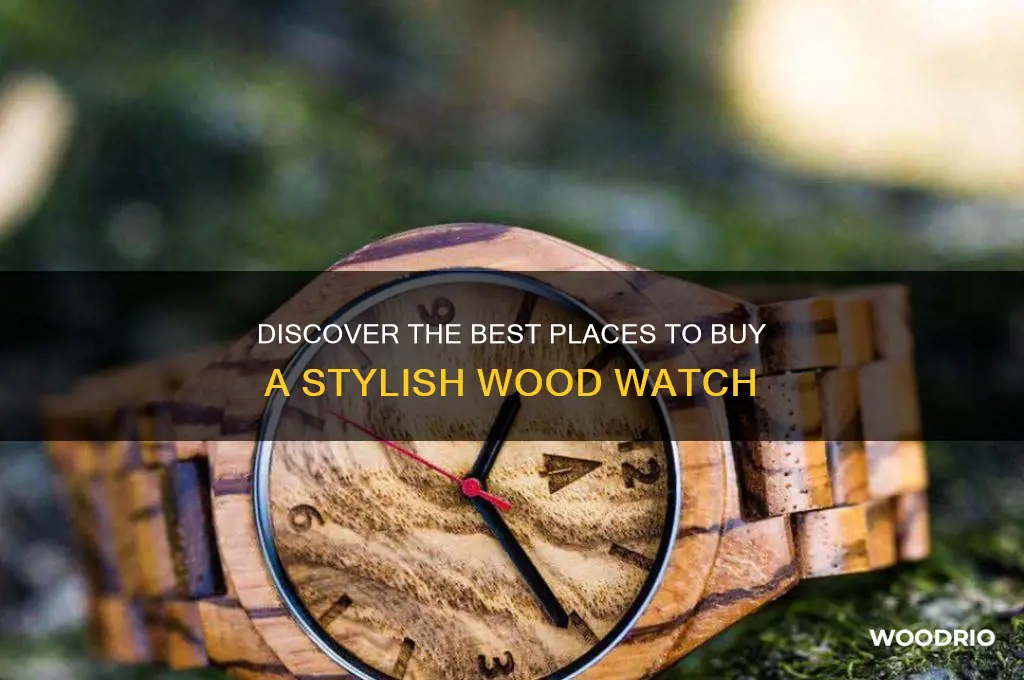 where to buy a wood watch