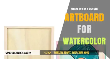 Best Places to Purchase Wooden Artboards for Watercolor Painting