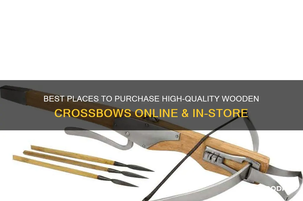 where to buy a wooden crossbow