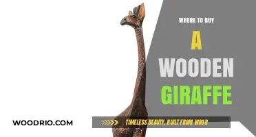 Discover Unique Wooden Giraffe Decor: Top Places to Purchase