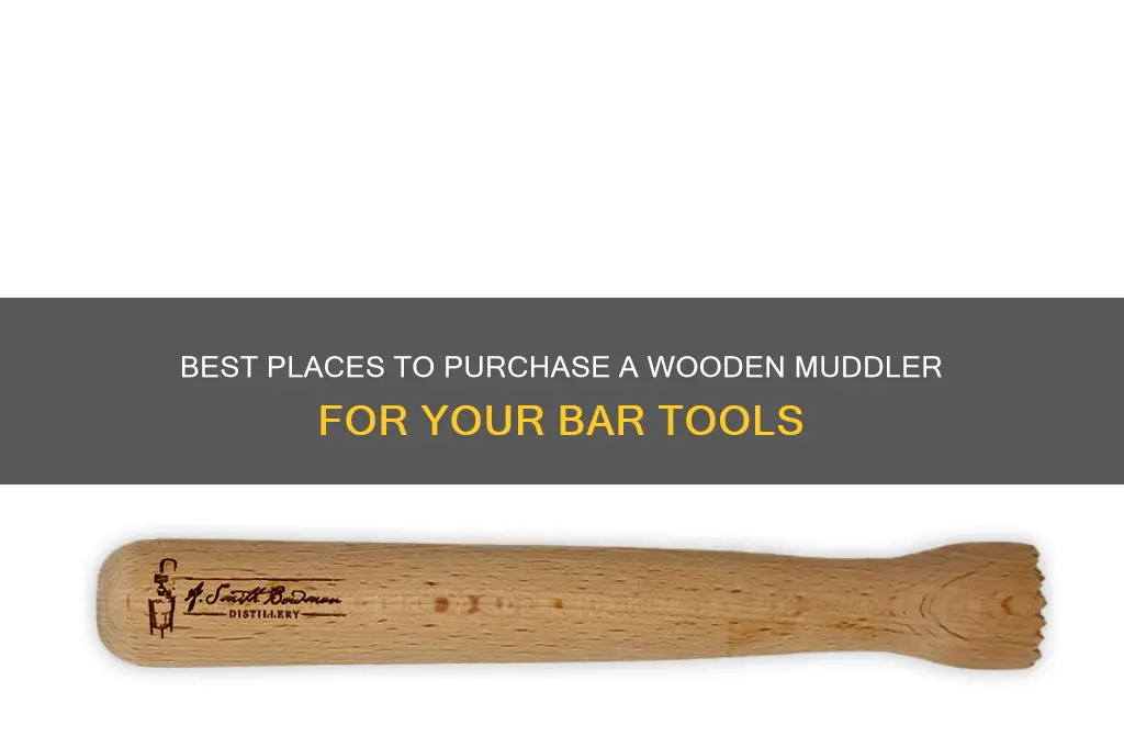 where to buy a wooden muddler