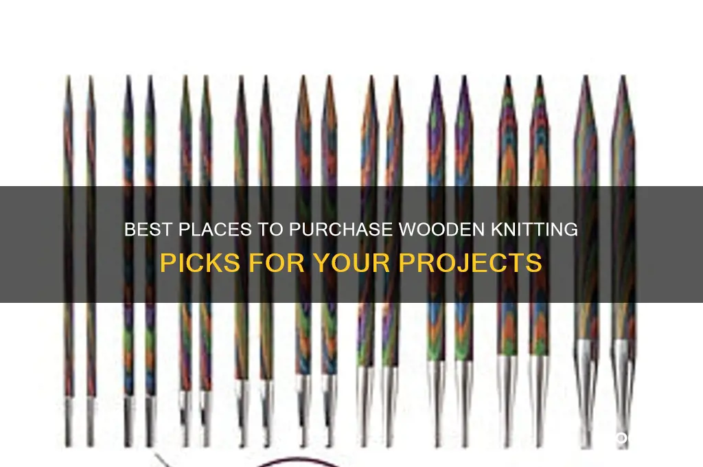 where to buy a wooden pick for knit around