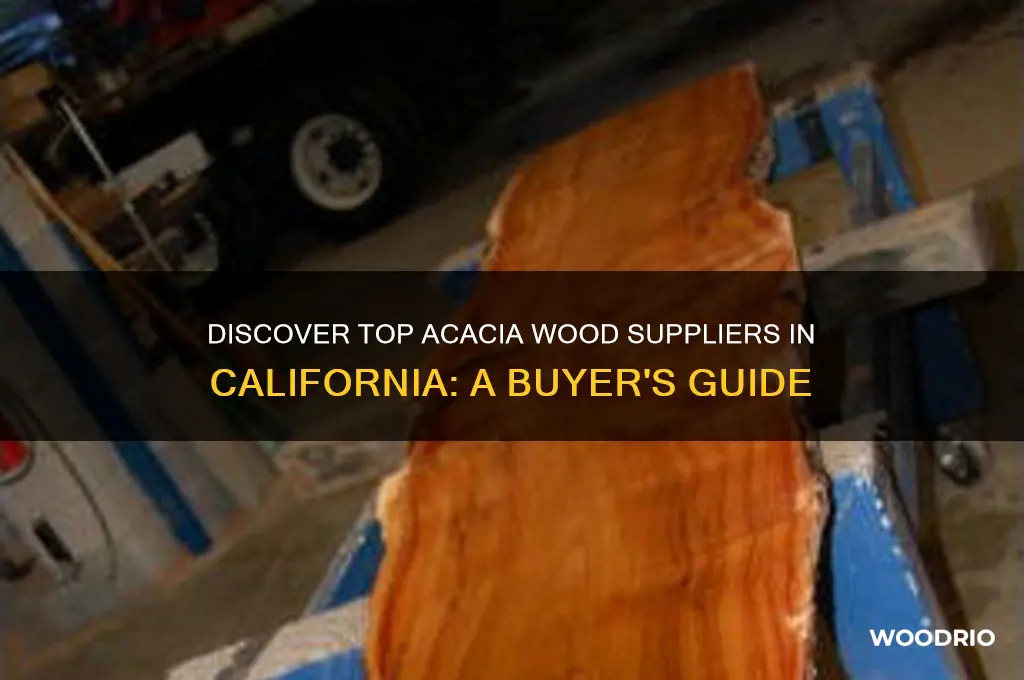 where to buy acacia wood i california
