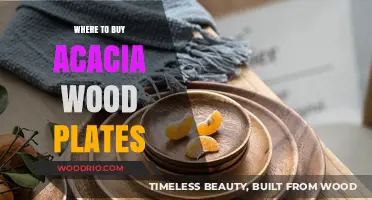 Discover the Best Places to Buy Acacia Wood Plates Online