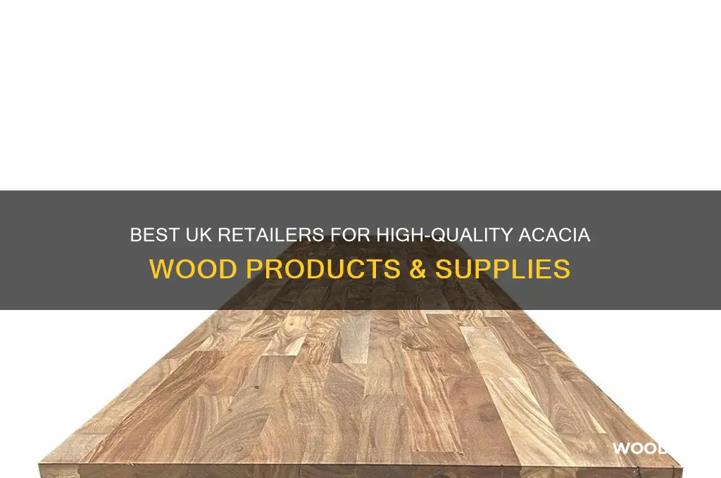 where to buy acacia wood uk