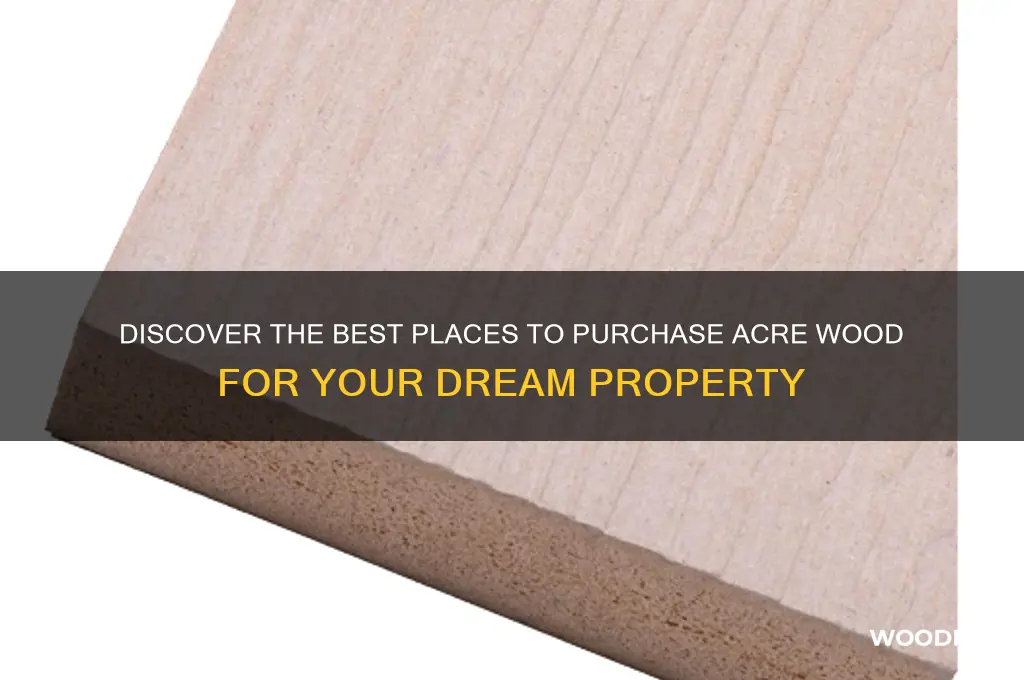 where to buy acre wood