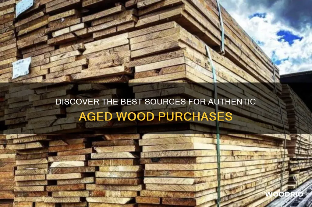 where to buy aged wood
