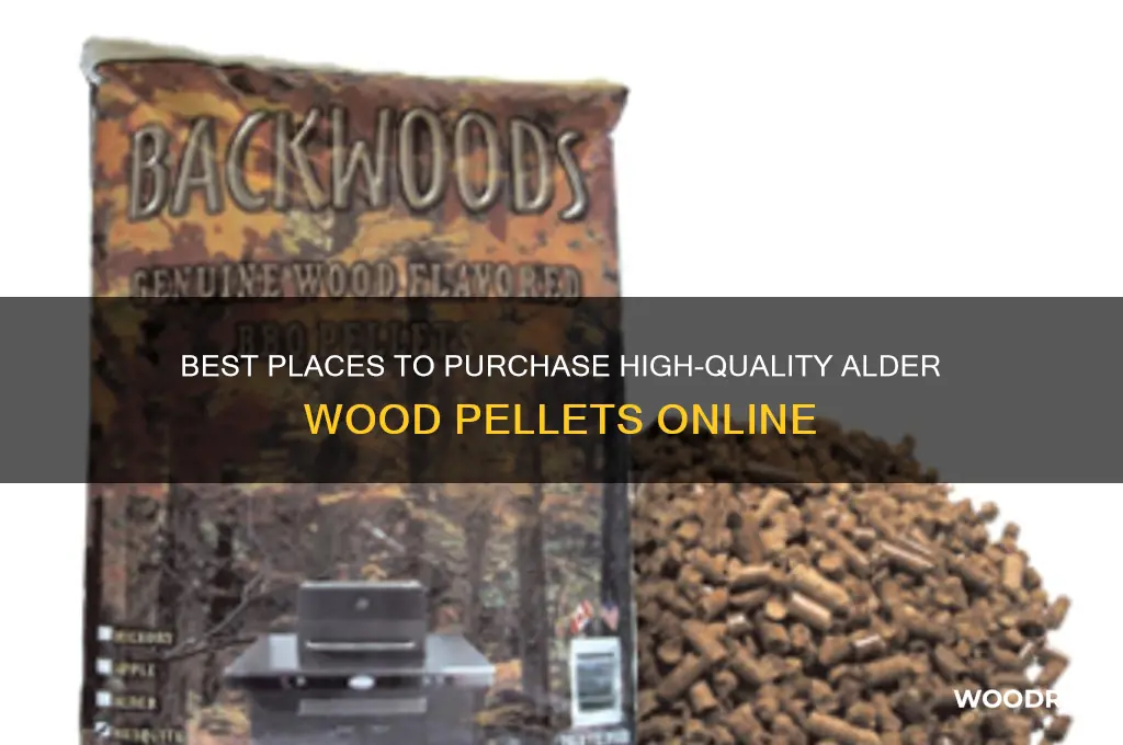 where to buy alder wood pellets