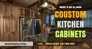 Top Spots to Purchase All-Wood Custom Kitchen Cabinets