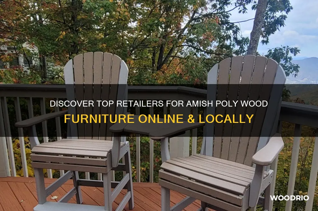where to buy amish poly wood furniture