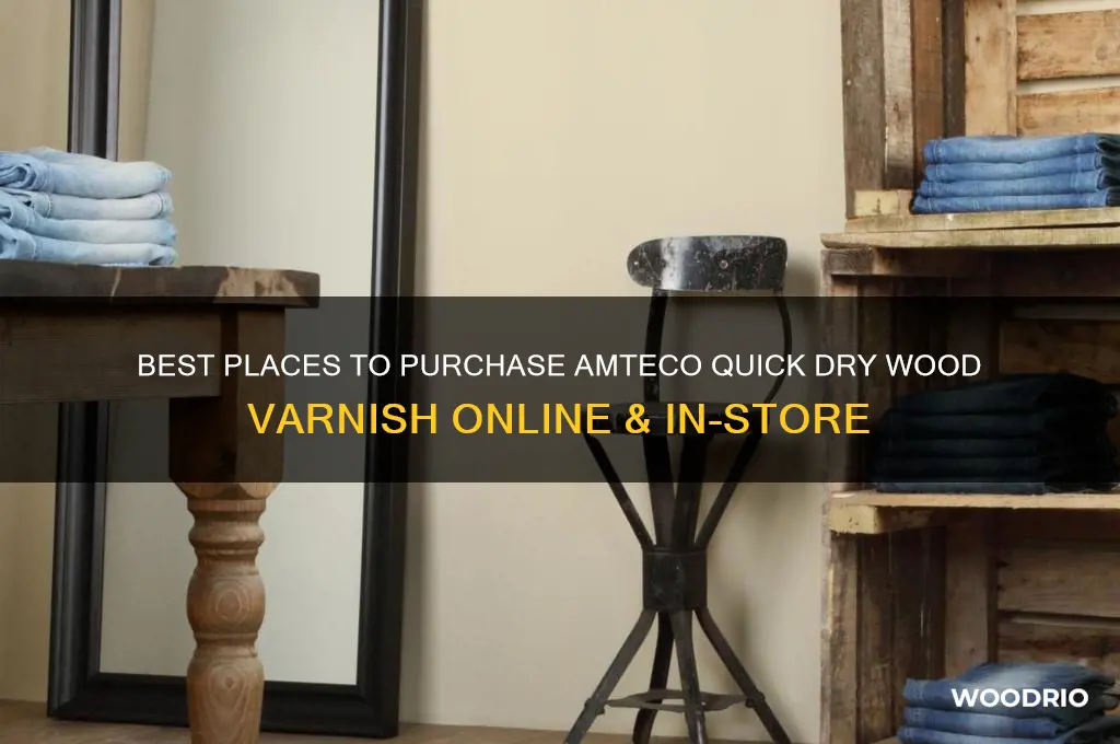 where to buy amteco quick dry wood varnish