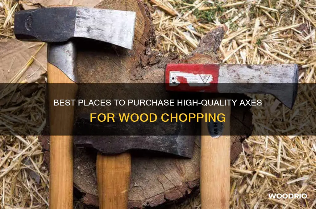 where to buy an axe for chopping wood