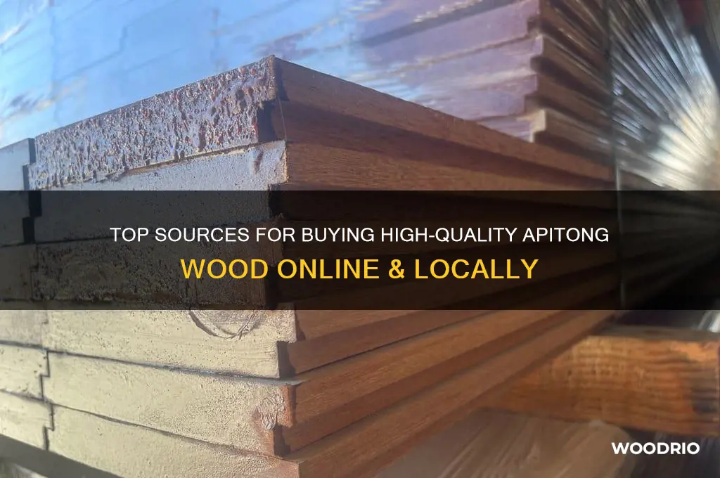 where to buy apitong wood