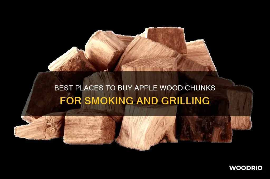 where to buy apple wood chunks
