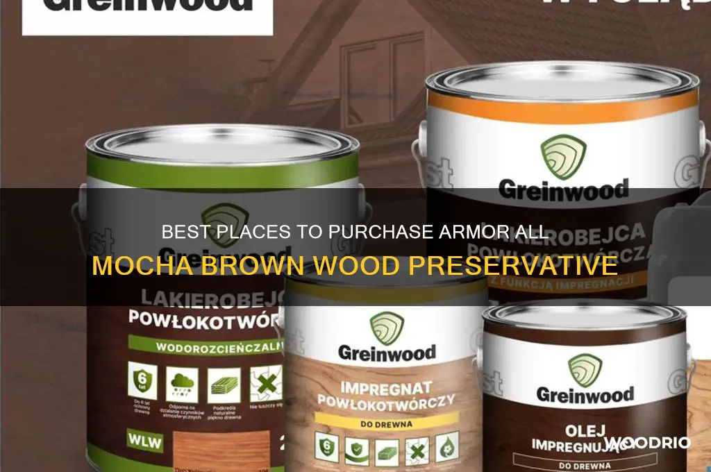 where to buy armor all mocha brown wood preservative