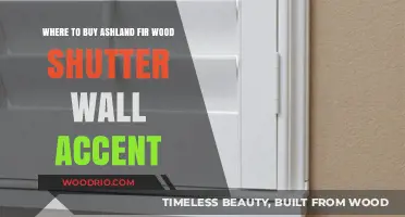Where to Buy Ashland Fir Wood Shutter Wall Accents: Top Retailers