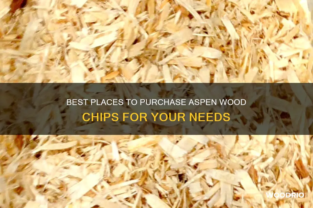 where to buy aspen wood chips