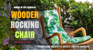 Top Places to Purchase Pre-Assembled Wooden Rocking Chairs