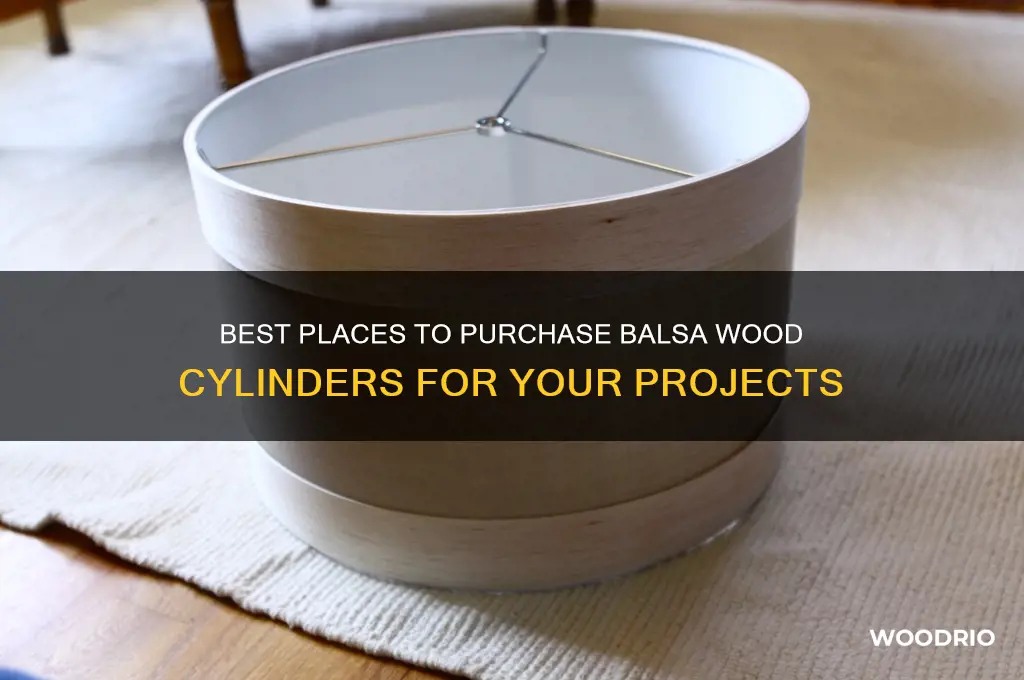 where to buy balsa wood cylinders