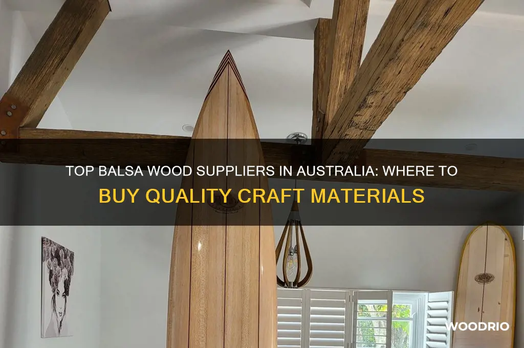 where to buy balsa wood in australia