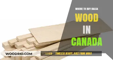 Top Canadian Stores for Balsa Wood: A Comprehensive Buying Guide