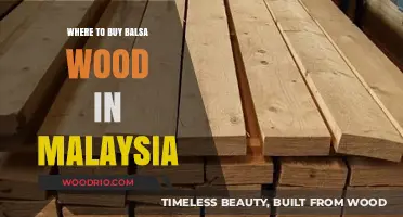 Best Places to Buy Balsa Wood in Malaysia for Crafting
