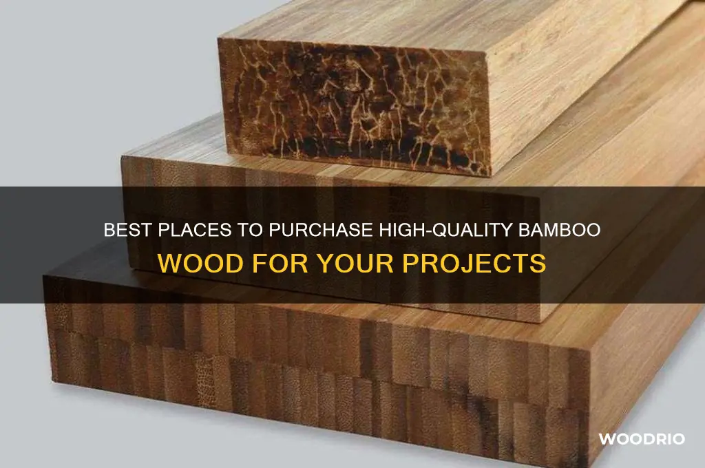 where to buy bamboo wood