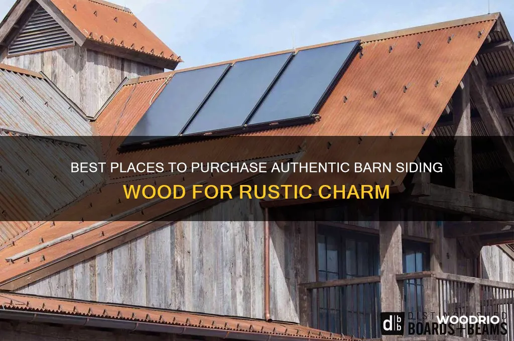 where to buy barn siding wood