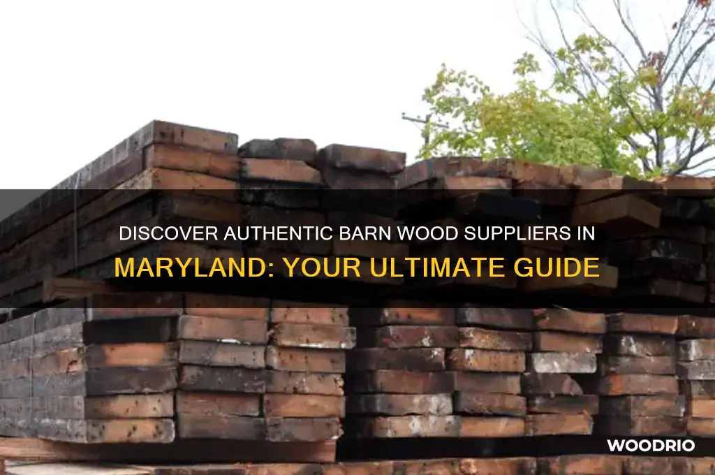 where to buy barn wood in maryland
