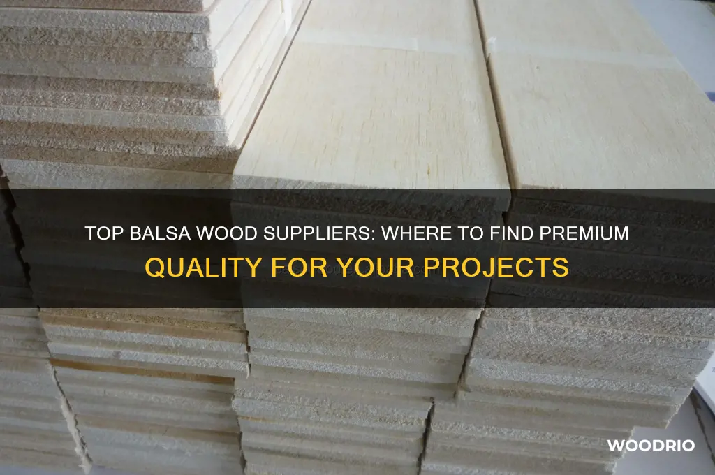 where to buy best balsa wood