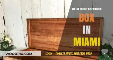 Top Miami Stores for Large Wooden Boxes: A Buyer's Guide