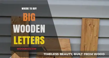 Top Places to Purchase Large Wooden Letters for Decor and Crafts
