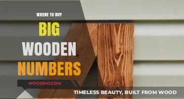 Top Places to Purchase Large Wooden Numbers for Decor and Crafts