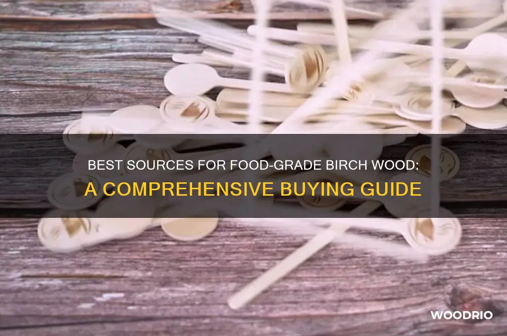 where to buy birch wood food grade