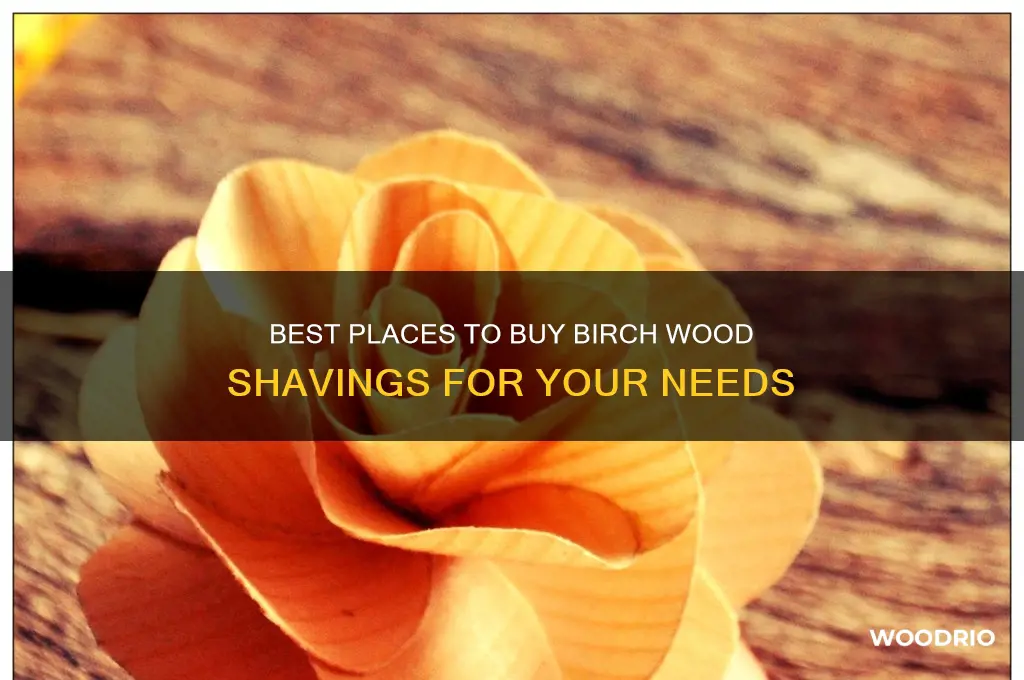 where to buy birch wood shavings