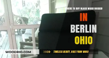 Discover Berlin, Ohio's Best Shops for Black Wood Rockers