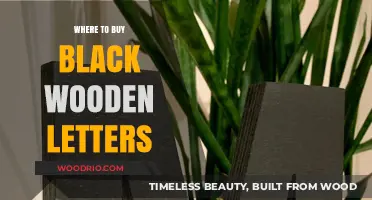 Best Places to Buy Black Wooden Letters for Home Decor