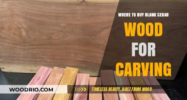 Best Places to Purchase Blank Cedar Wood for Carving Projects