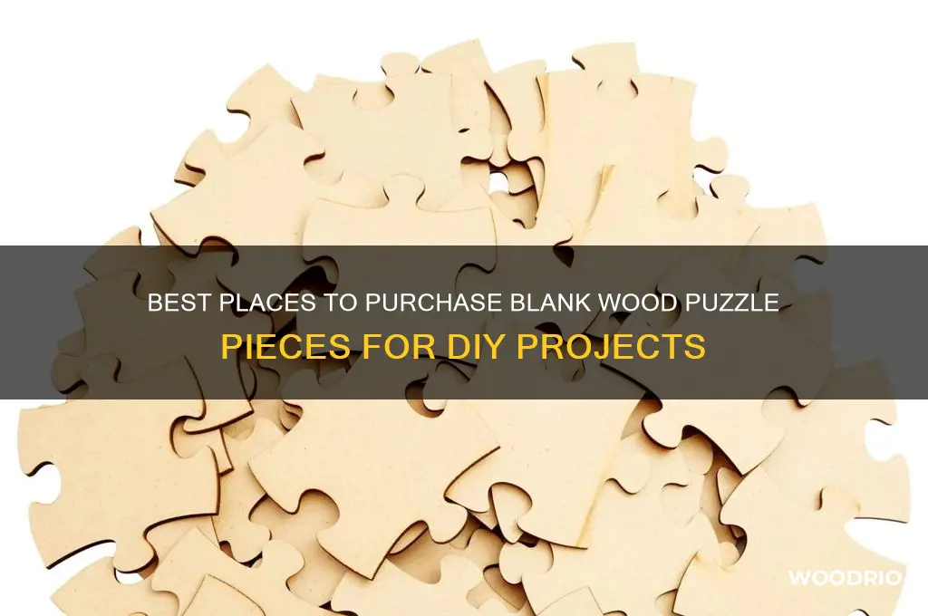 where to buy blank wood puzzle pieces