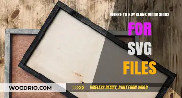 Best Places to Buy Blank Wood Signs for SVG Crafting Projects
