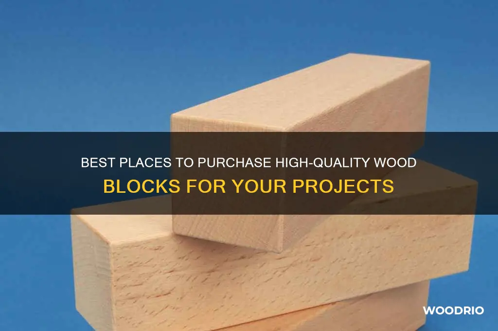 where to buy block of wood