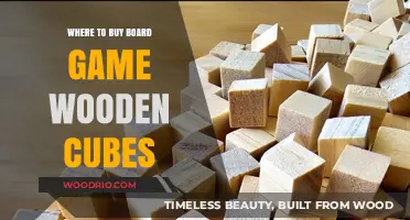 Best Places to Purchase Wooden Cubes for Board Games